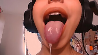 Sloppy Spit Fetish Compilation Featuring Ahegao-Style Egirls And Anime Bitches