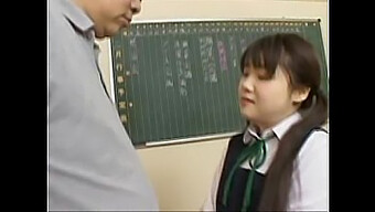 Teen Japanese Schoolgirl In Action