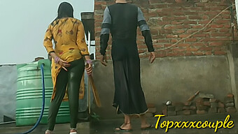 Indian Homemade Video Of A Rain Shower With A Desi Bhabhi